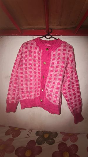 Cardigan Square Pink