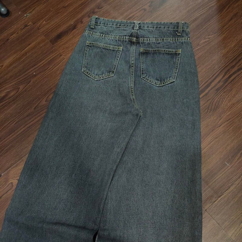 S.BIN BAGGY GREY JEANS, foto 8