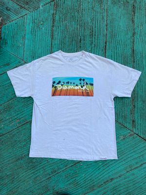Diamond supply co. Skateboard sunset beach