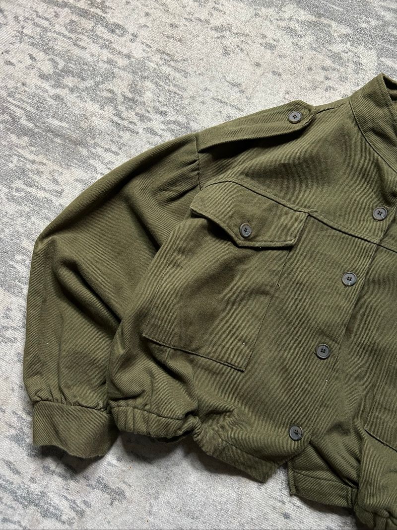 Woman Crop Trucker Jacket, foto 5