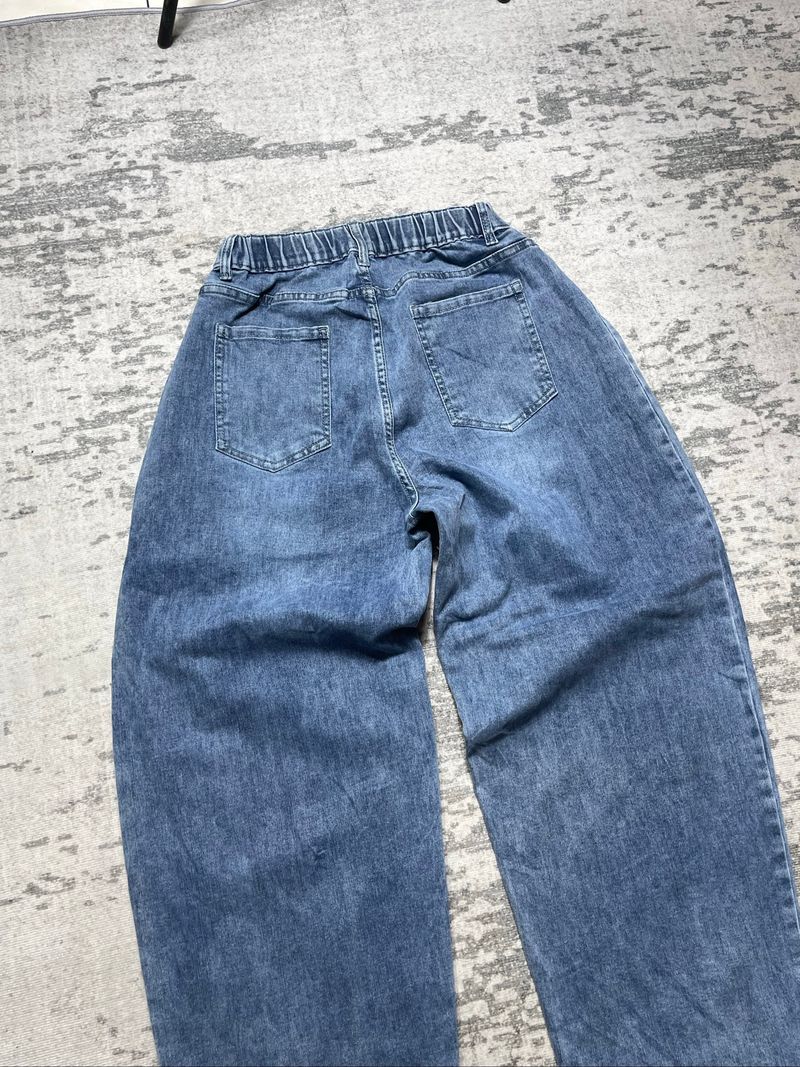 Jeans wide barrel pants, foto 4