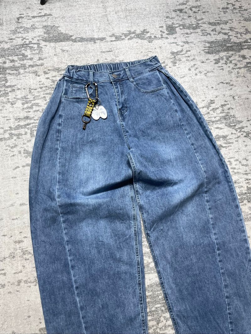 Jeans wide barrel pants, foto 2