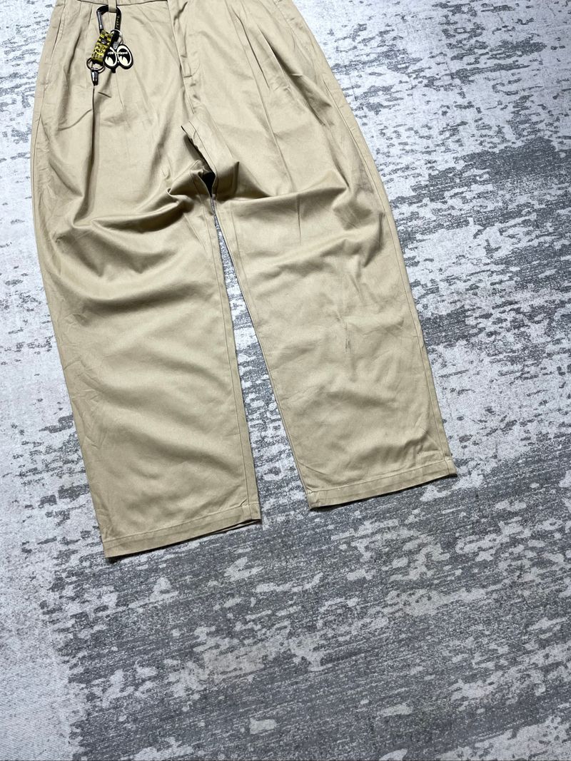 Musinsa standard two tuck wide pants, foto 5