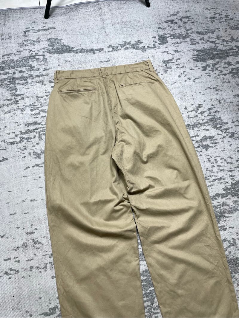 Musinsa standard two tuck wide pants, foto 4