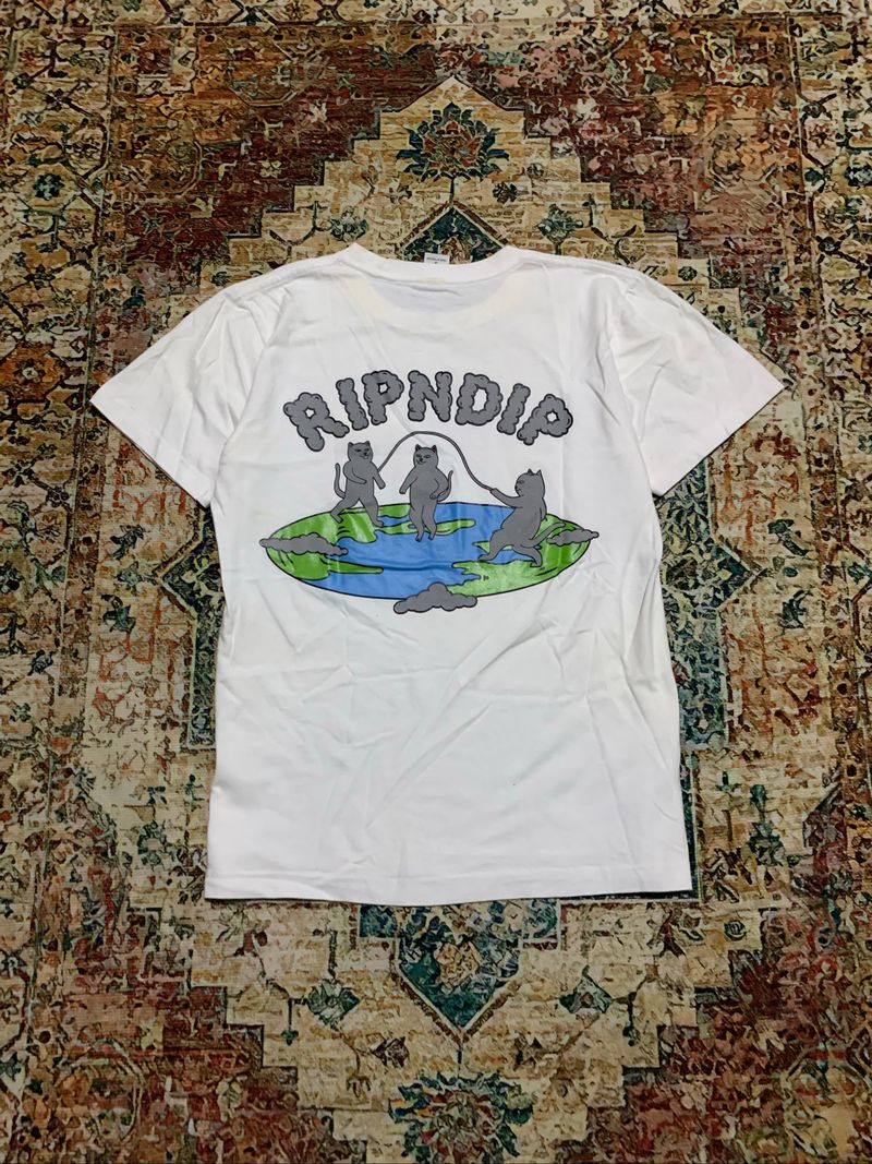 Tshirt RipNDip Earth White, foto 2