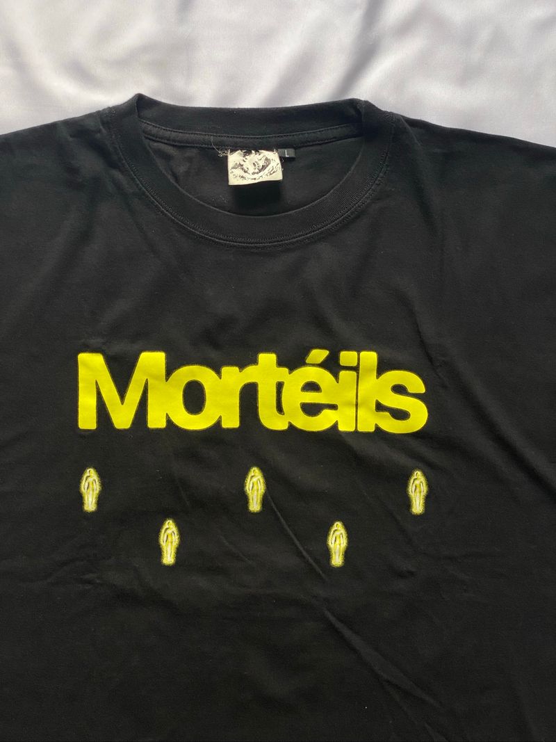 Morteils - Signature Oversized Boxy Tee Black, foto 5