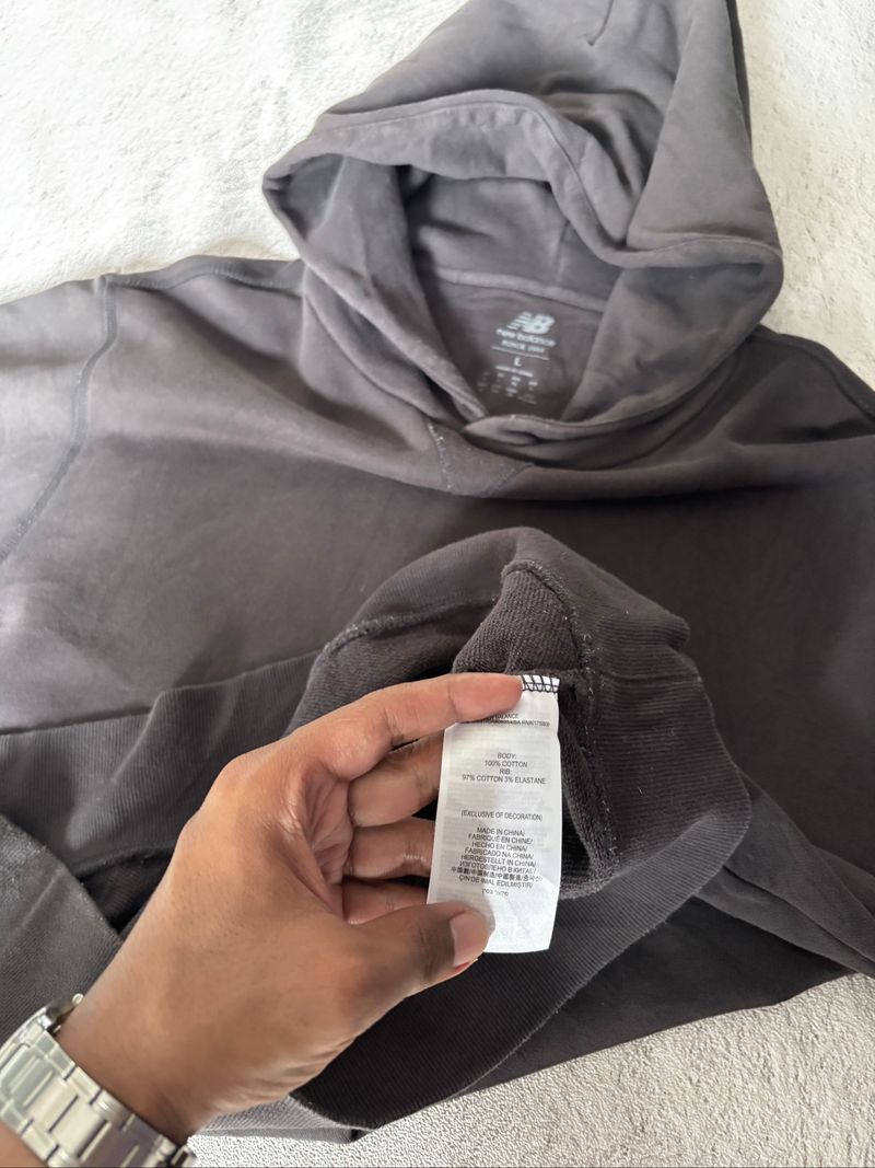 Hoodie New Balance Cotton Sweatshirt, foto 9