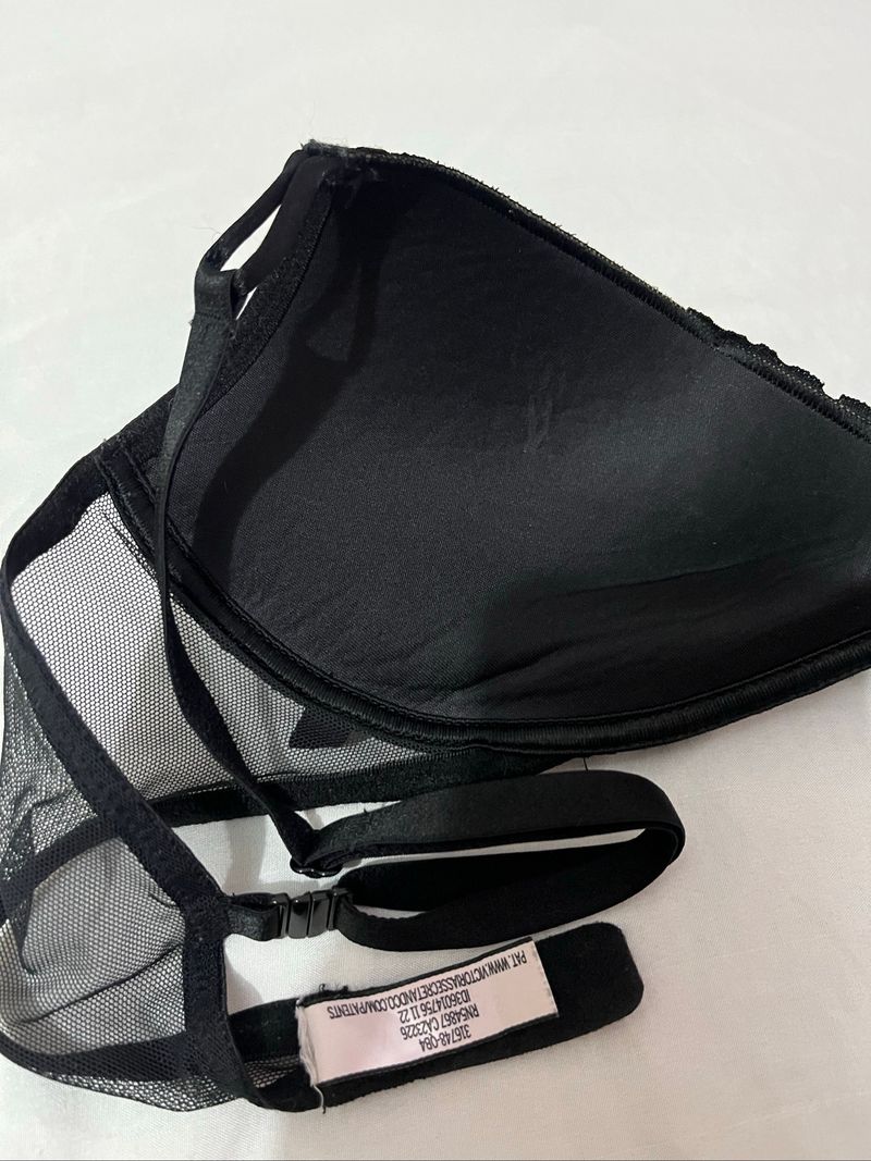 Victoria's Secret Wireless Bra Black Original, foto 4