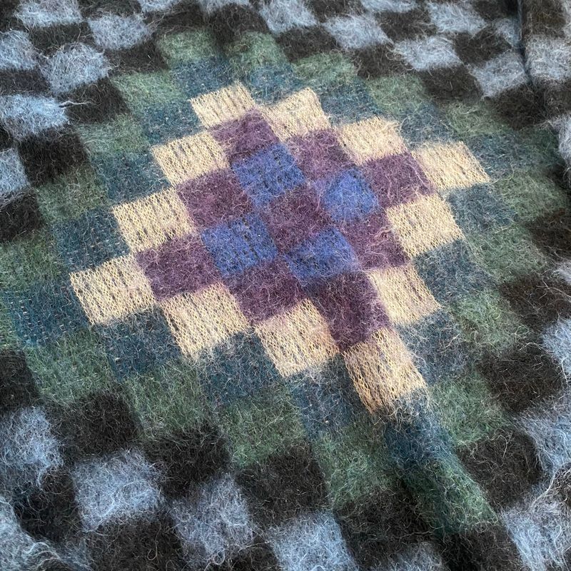 Cardigan Deva States Lhassa checkerboard, foto 6