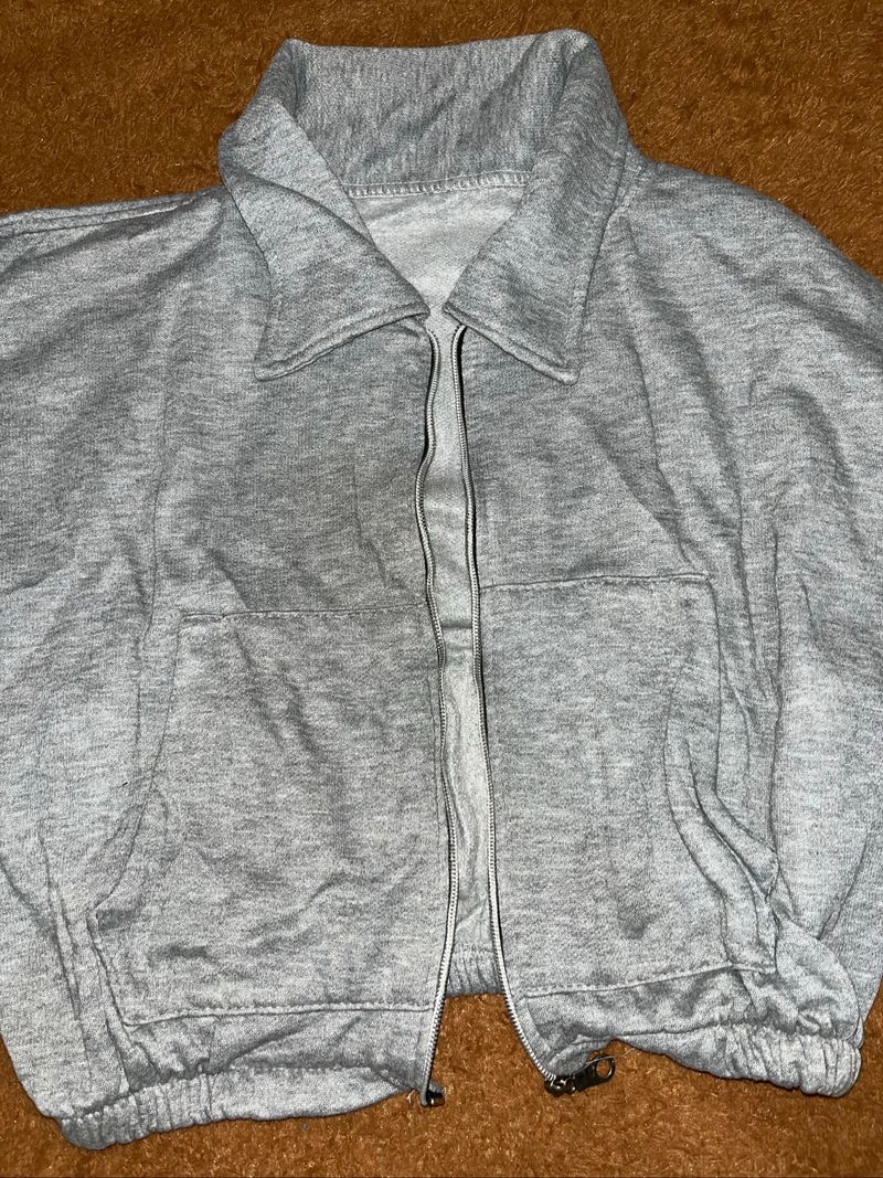 Crop Jacket Gray, foto 3