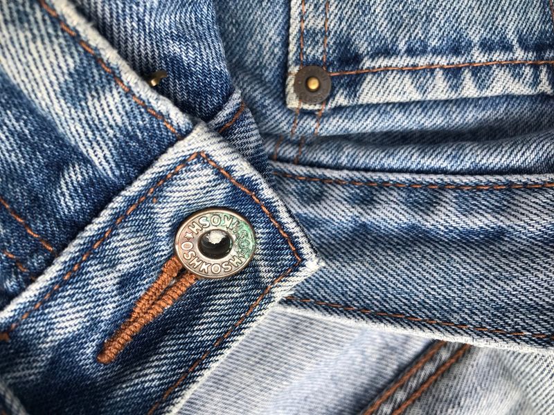 Vintage osh kosh jeans scovill button, foto 5