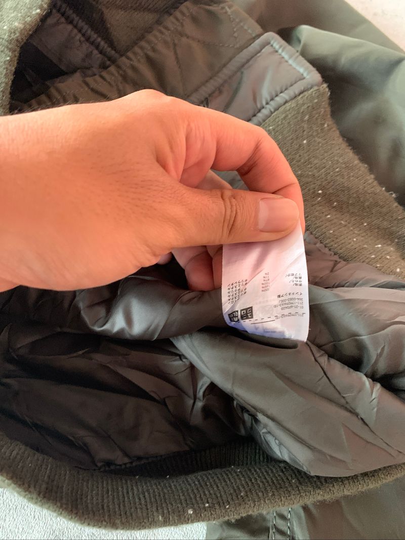 Uniqlo Bomber Jacket Flight Outer Work Jacket, foto 8