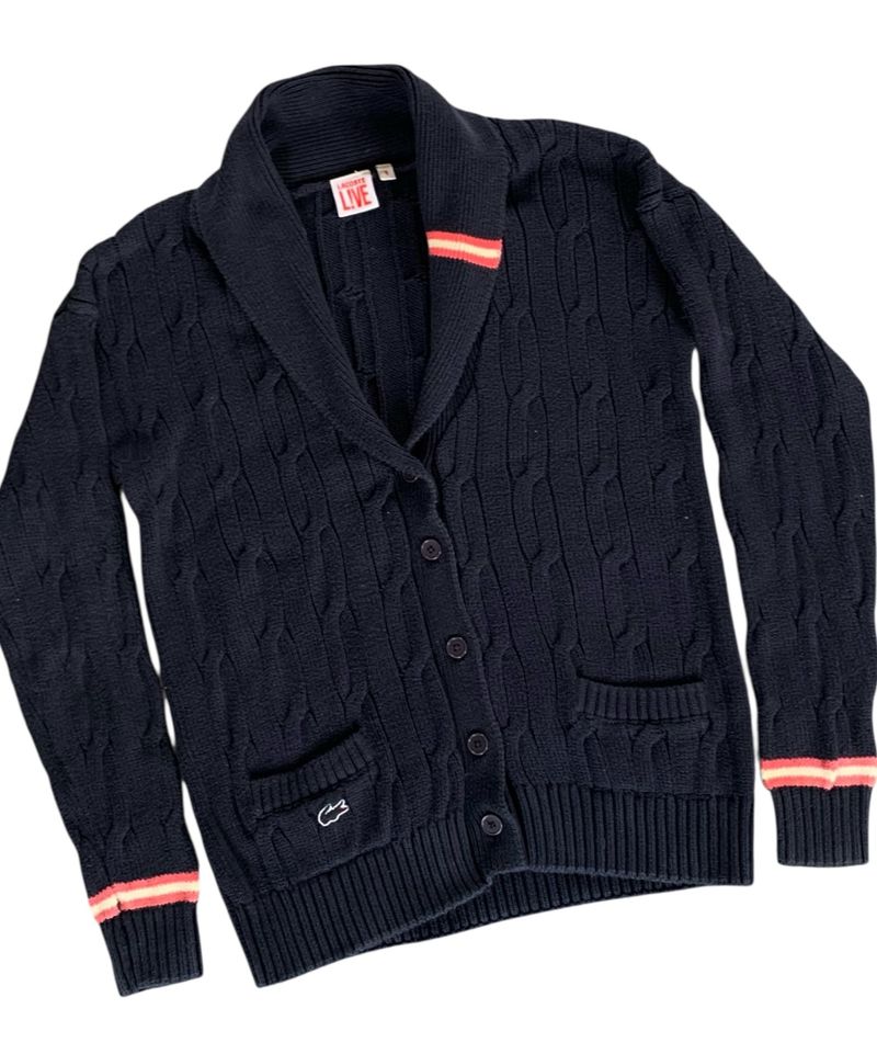 Lacoste 3D knited cardigans luxury, foto 2