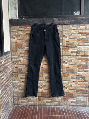[Termurah] Carpenter 2 Cell Pockets Denim Stretch Black
