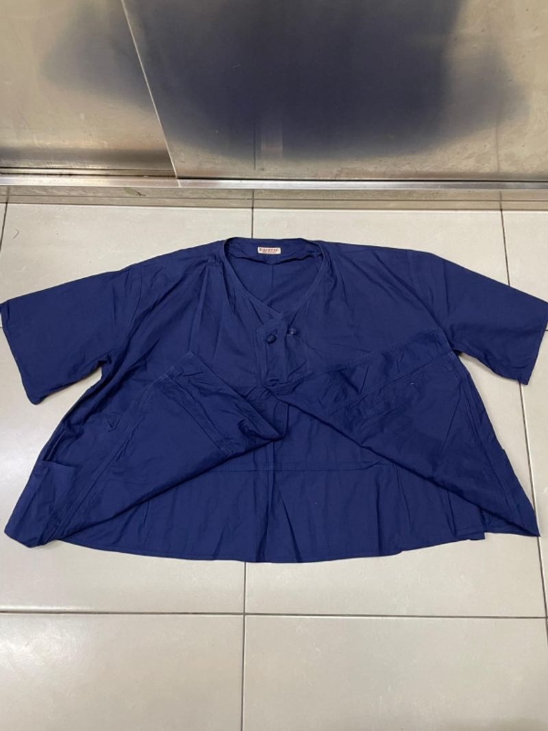 KAPITAL BLOUSE SHIRT NAVY, foto 5