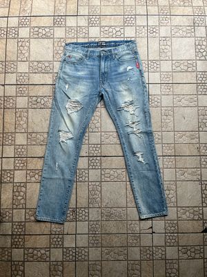IZZUE ARMY JEANS RIPPED