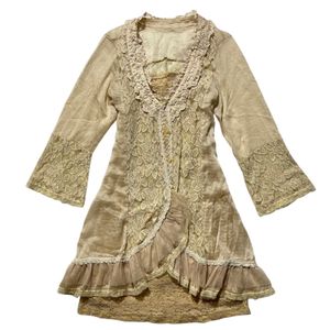 vtg ruffle morikei set