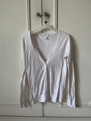 Forever 21 white cardigan
