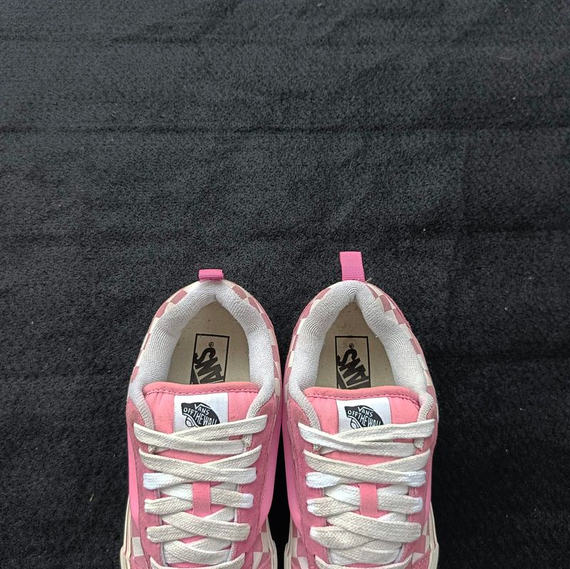 Vans KNU Skool Pink Checkerboard, foto 3