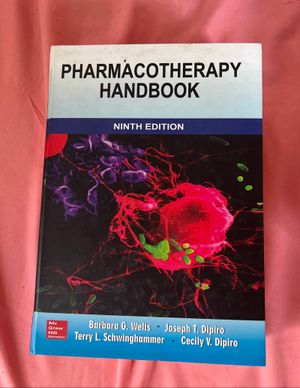 Buku Pharmacotherapy Handbook