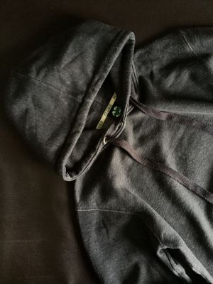 Hoodie Jaket Fluk3 Charcoal Basic