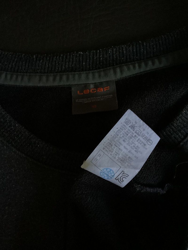 Sweatshirt Crewneck Basic l3caf dark gray 95, foto 2