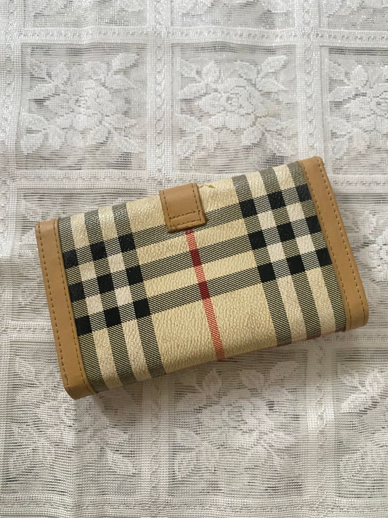 burberry folded wallet, foto 3
