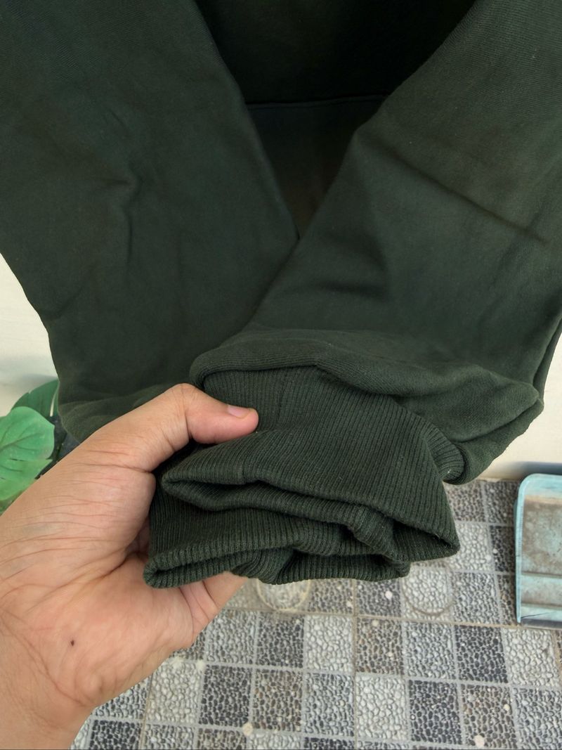 FFM Forest Green Boxy Hoodie, foto 2