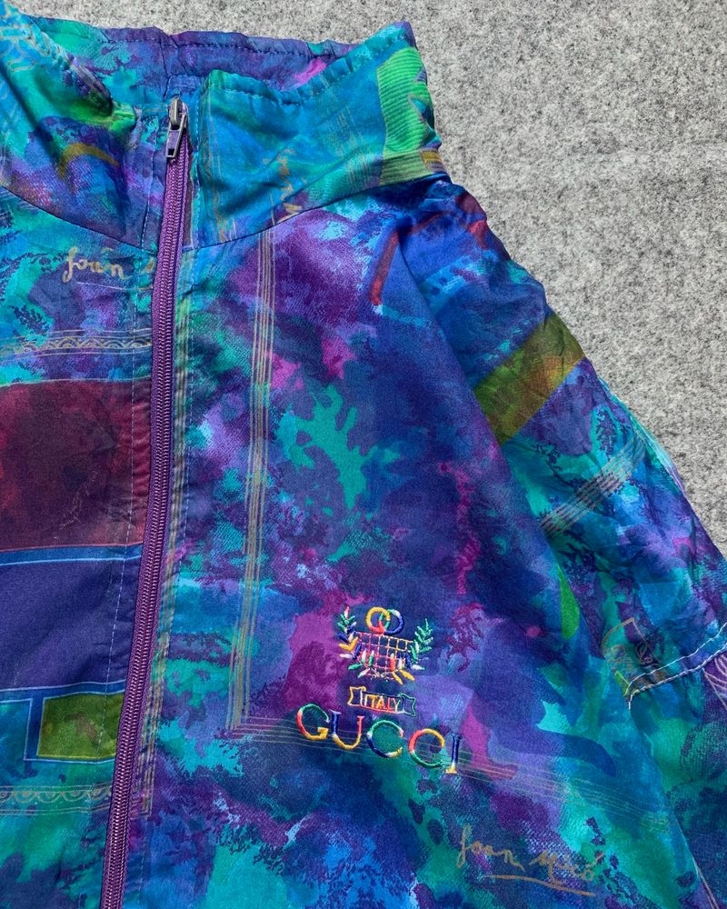 Vintage Gucci AOP Windbreaker Jacket, foto 4