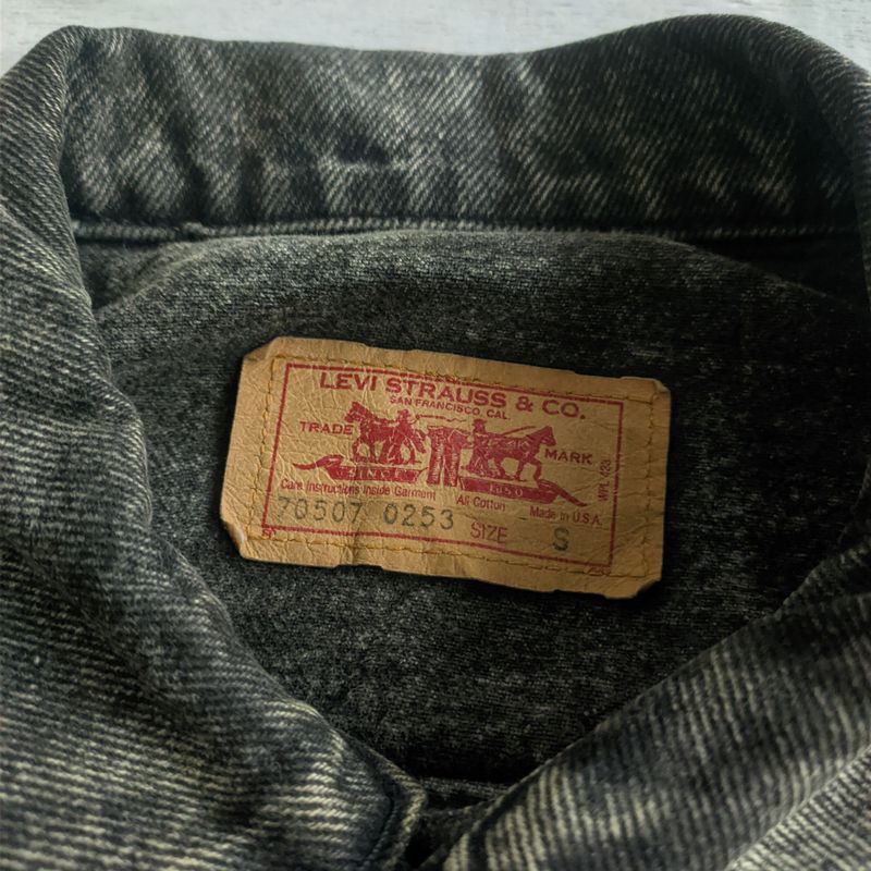 Levi's Casual Denim jacket Pria black, foto 4
