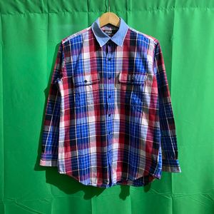 Kemeja jeans Polo by Ralph Lauren - Size L - Baju motif