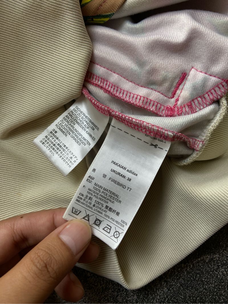 Adidas Casual Track jacket Pria pink cream, foto 7