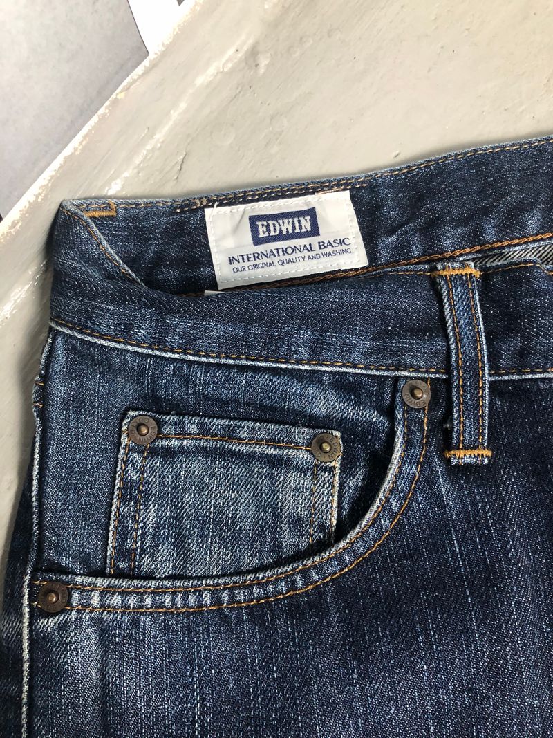 EDWIN Vintage Jeans Pria blue, foto 3