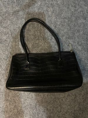 Perlini Black Croco Shoulderbag