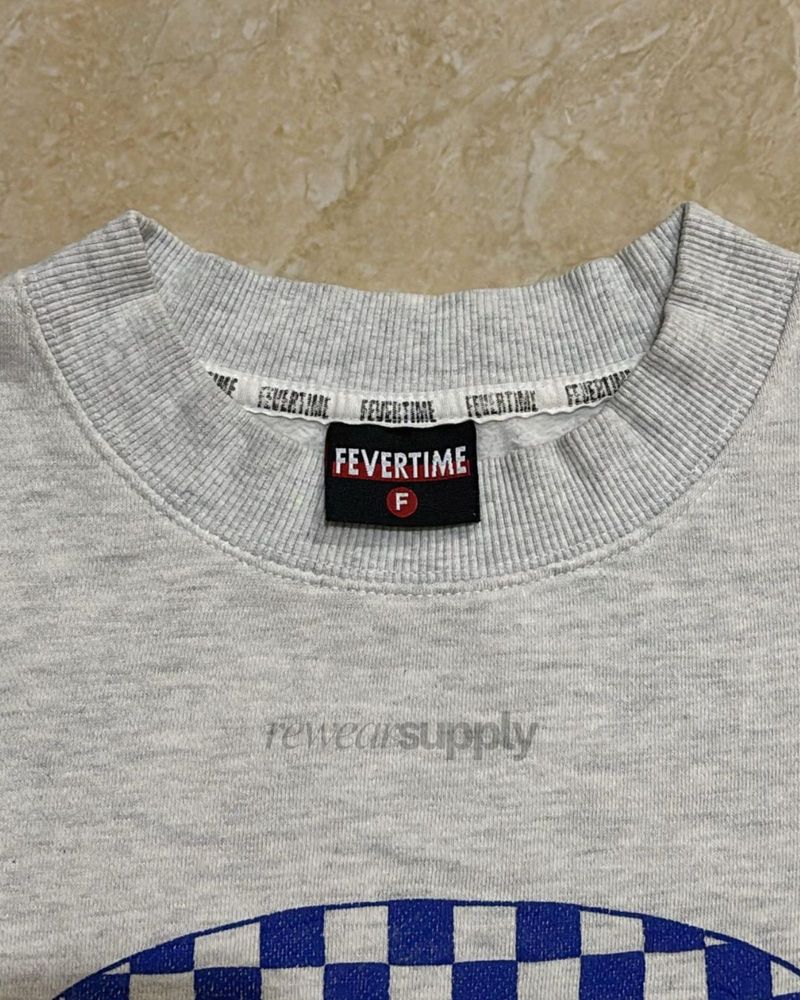 Fevertime – oversized boxy crewneck, foto 4