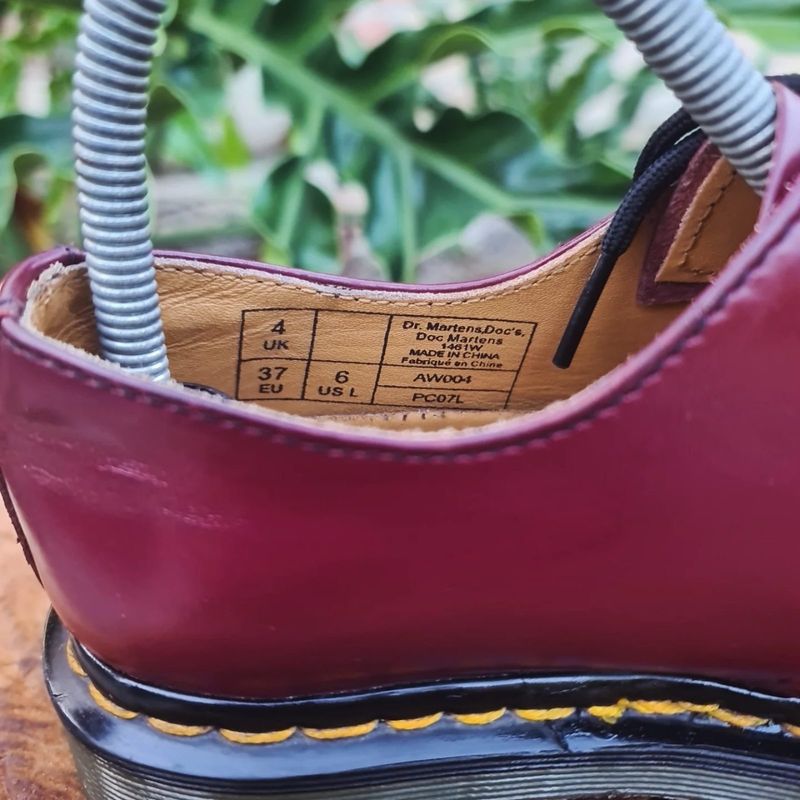 Dr. Martens 1461 red cherry size 37 china, foto 2