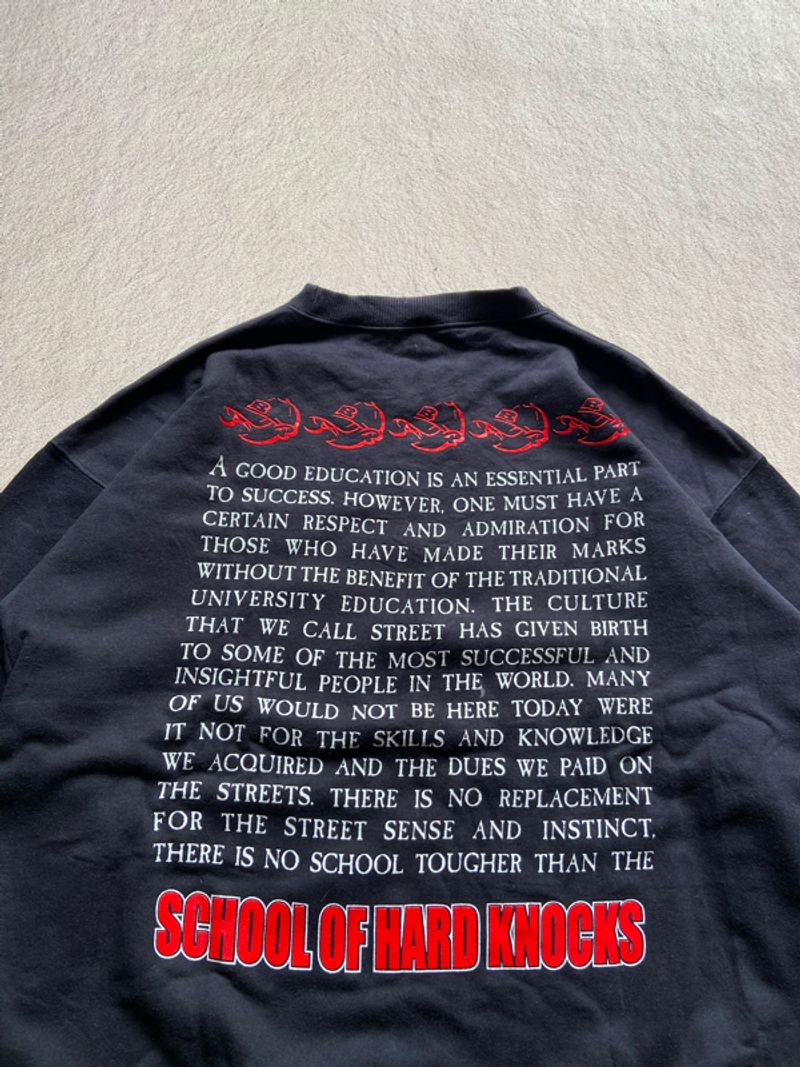 School of hard knocks swearshirt, foto 3