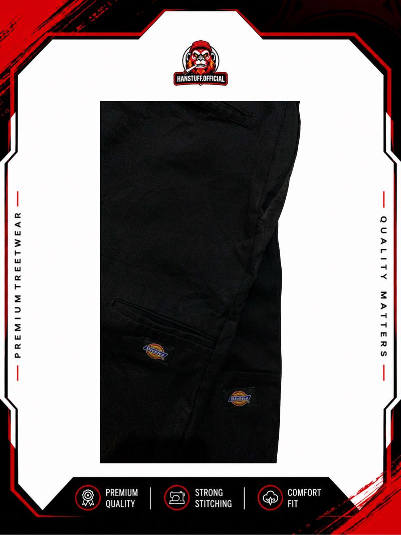 DICKIES DOUBLEKNEE BLACK, foto 2