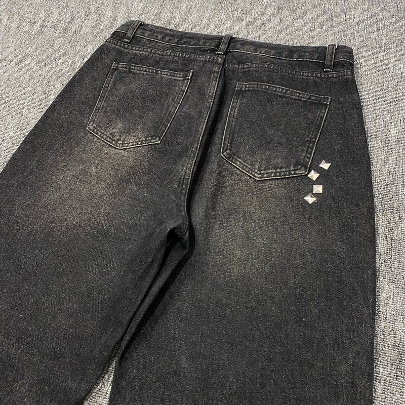 Unknown baggy black washed jeans, foto 9
