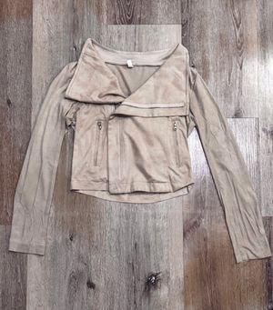 Cottagecore Coquette Parka Wanita tan brown