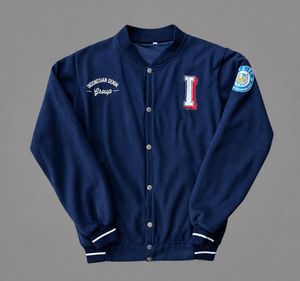 INDONESIAN DENIM GROUP (INDIGO) Official varsity Jacket / ba