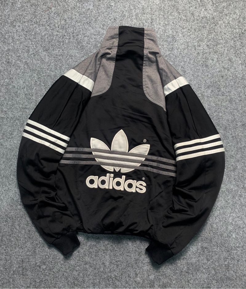Tracktop jacket adidas trifoil vntg, foto 3