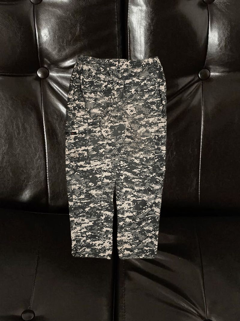 Cargo Army camo pants multi pocket, foto 2