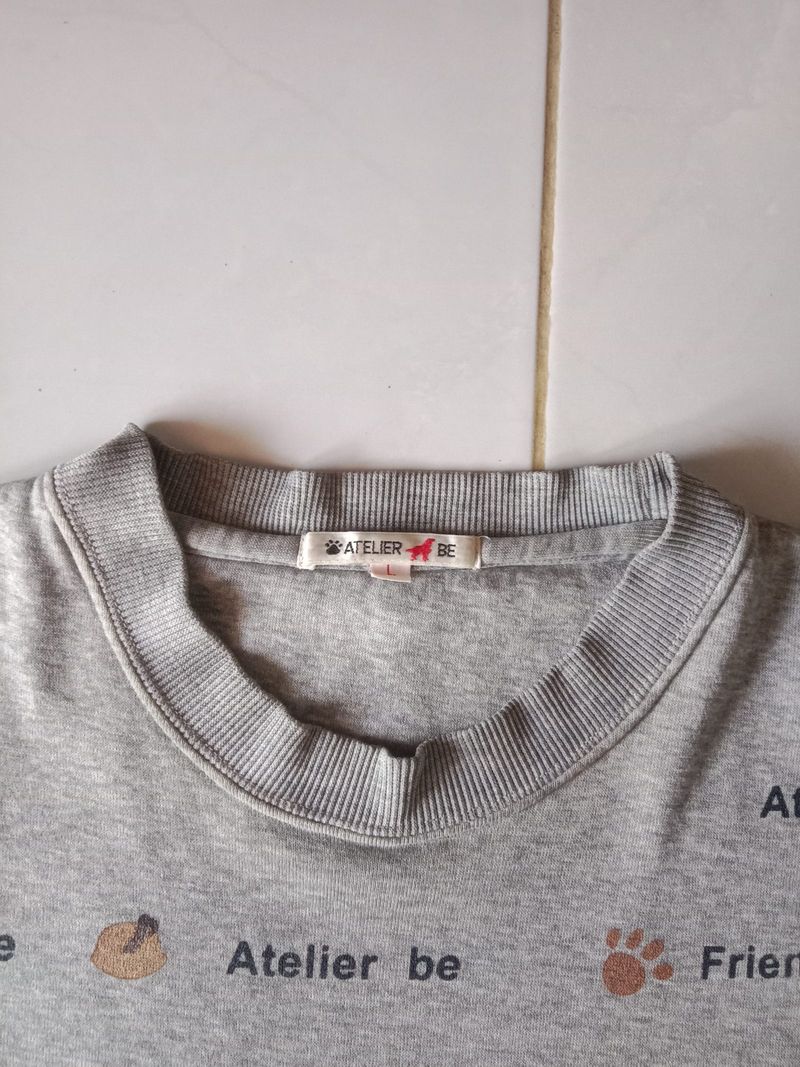 Crewneck atelier be dog print, foto 2