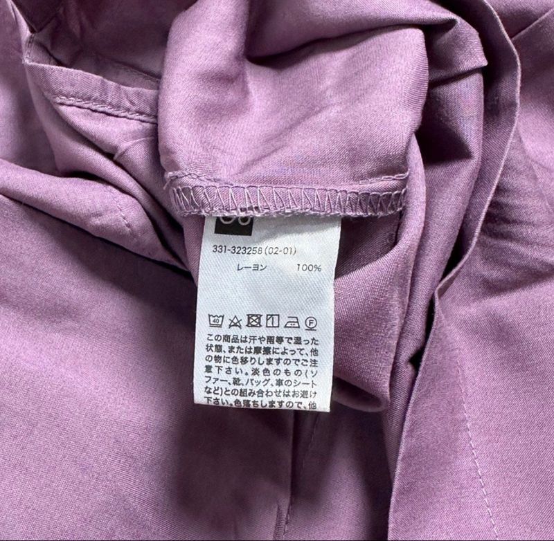 Kemeja uniqlo opencollar  uk L, foto 5