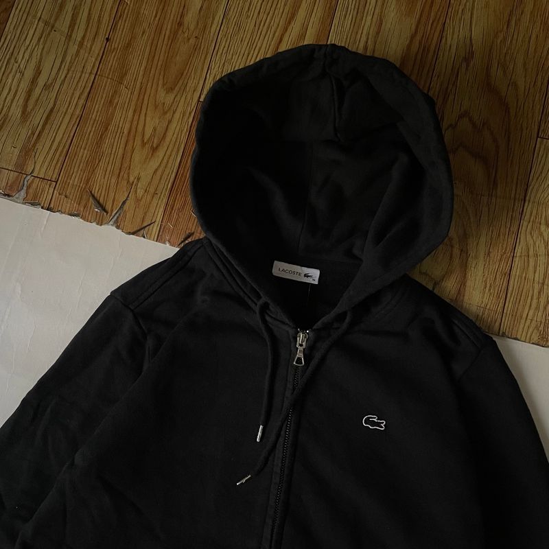 Lacoste small logo zipper hoodie, foto 2