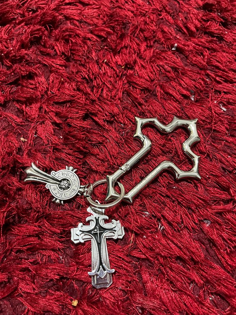 luna cross carabiner keychain, foto 2