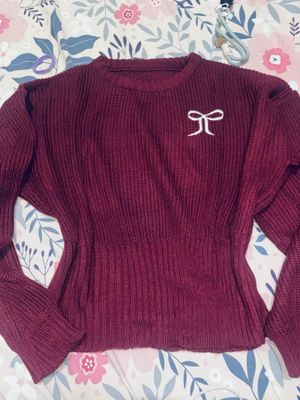 sweater rajut fit body