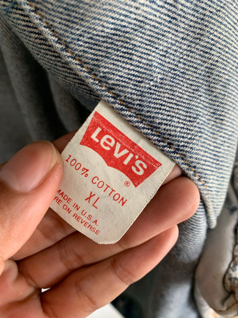 Vintage trucker levi’s, foto 6