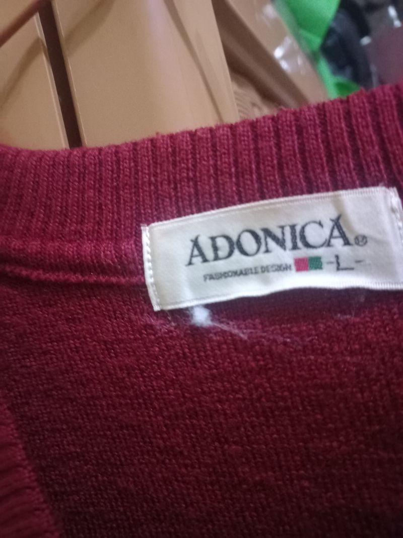Casual Sweater Wanita red, foto 3